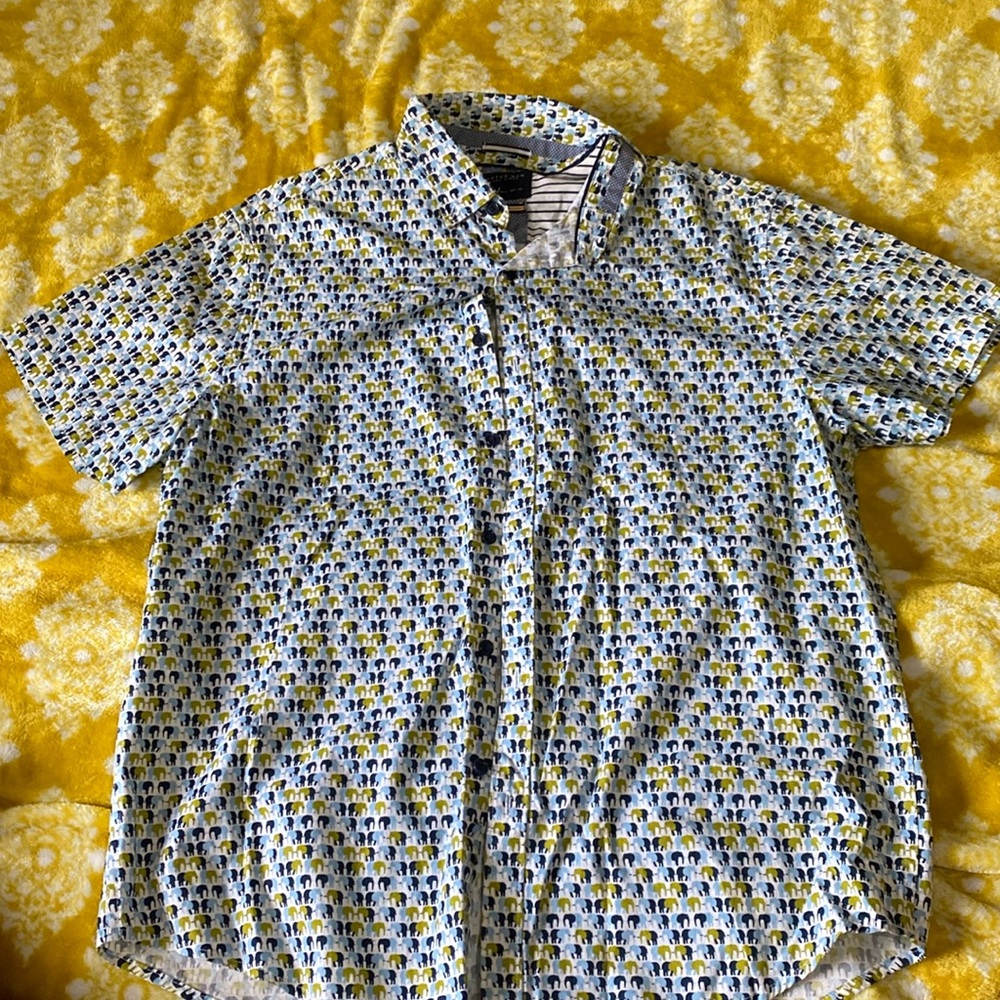 Elephant button down